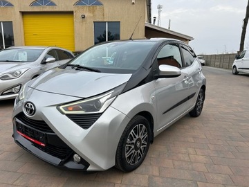 Toyota Aygo II Hatchback 3d Facelifting 1.0 VVT-i 72KM 2019 Toyota Aygo 1.0 VVTi Klima Tablet Kamera Tempomat