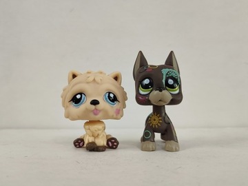 LPS Littlest Pet Shop koty&pies 2pcs
