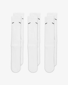Nike skarpety skarpetki białe wysokie Cushioned Ankle SX7664-100 M