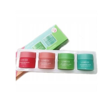 4 szt. LANEIGE MINI LIP SLEEPING Mask do UST
