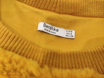 WYPRZEDAŻ!!! BERSHKA UROCZA BLUZA FUTERKO XS/S