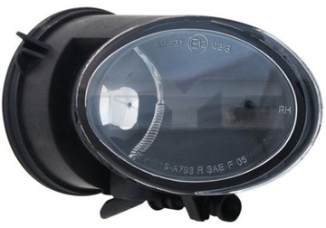 HALOGEN H11 LEVÝ AUDI TT 06-10 TYC