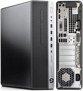 Tani komputer PC HP 800 G3 SFF i5 6-tej gen. 8GB NVMe WIN10