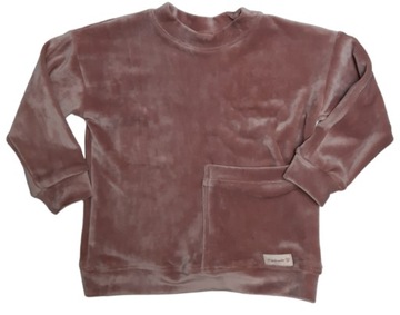 Bluza dziewczęca welurowa DoDoBaby 128 (7-8 Lat) P