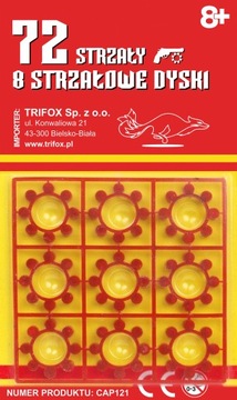 Кепки для взрыва, 8 выстрелов для пистолета x15 1080 пистолетов