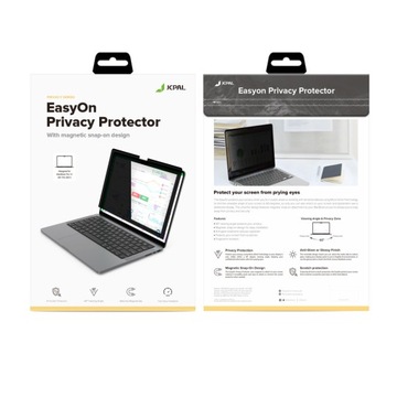 JCPal EasyOn Privacy Protector (с магнитной защелкой) для MacBook P