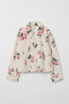 H&M Kurtka z imitacji futra rozm.32,XXS