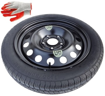 NOWE KOŁO DOJAZDOWE 125/80 R17 AUDI A4 B8 (2008-2016)