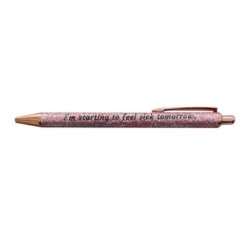 Free Shipping Items Funny Gel Pen Bad Fun Ballpoint Pen Describing