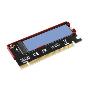 Адаптер для установки твердотельных накопителей M2 в слот PCIe NVMe