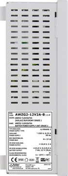 ТРАНСФОРМАТОРНЫЙ БУФЕРНЫЙ ИСТОЧНИК ПИТАНИЯ AWZG2-12V2A-B PULSAR