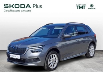Skoda Kamiq Crossover 1.0 TSI 110KM 2022 Skoda Kamiq Style 1,0 TSI 110KM Virtual ACC Grzana Kierownica Salon Pl ASO