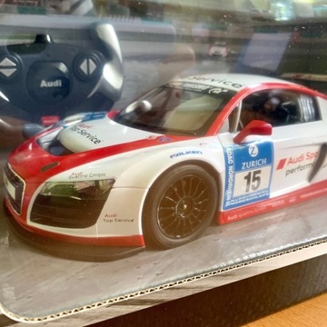 Автомобиль Радиоуправляемый Audi R8 LMS Rastar 1:14 Белый и Красный