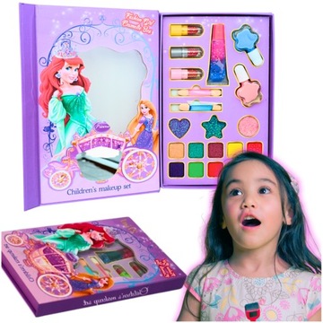 NOWOŚĆ* PALETA Z KOSMETYKAMI TWARZ MAKEUP PAZNOKCIE BEZPIECZNE IDEALNE