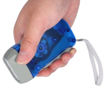 DYNAMO LATARKA KINETYCZNA 3LED