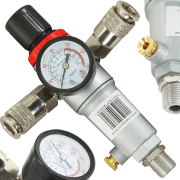 ВЕРТИКАЛЬНЫЙ РЕДУКТОР ДАВЛЕНИЯ 3/8 ДЮЙМА ДЛЯ КОМПРЕССОРА GAV