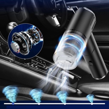 ЭЛЕКТРОВЕНТИЛЯТОР АВТОМОБИЛЬНЫЙ ПЫЛЕСОС БЕСПРОВОДНОЙ 4000 мАч