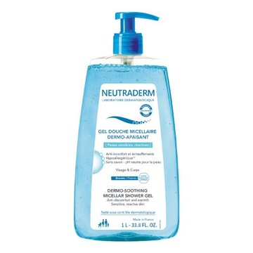 Мицеллярный гель для душа NEUTRADERM Dermo, 1л