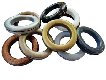 50 szt. PRZELOTKA kółeczka DO FIRAN 10 kolorów