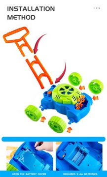 WOOPIE Mower Мыльные пузыри Звуки Жидкость