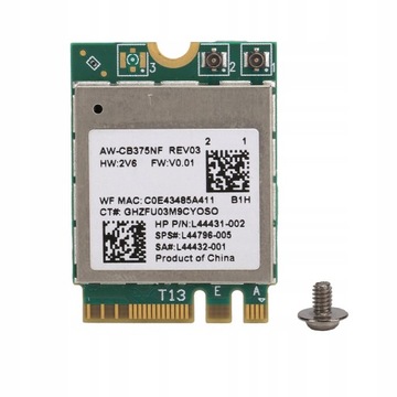 Модуль Bluetooth Wi-Fi RTL8822CE 2,4/5,0 ГГц