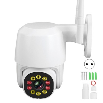 Уличная IP-камера с обзором 360° Беспроводная купольная камера