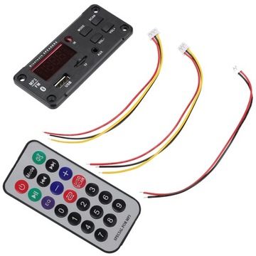 МОДУЛЬ MP3-ПЛЕЕРА BLUETOOTH РАДИО ПУЛЬТ USB