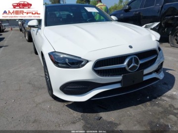 Mercedes Klasa C W206 Limuzyna 2.0 300 258KM 2023 Mercedes-Benz Klasa C 2023r., C 300 Sedan, 2L, od ubezpieczalni 2.0 Benzyna
