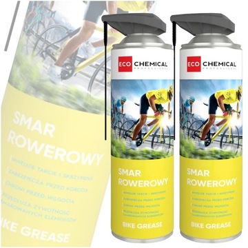 SMAR UNIWERSALNY ROWEROWY Z WYGODNYM APLIKATOREM ECOCHEMICAL ZESTAW 2 SZTUK