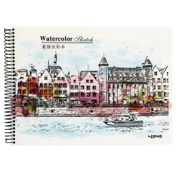 Альбом для рисования А4 на спирали, плотные листы 160 г/м2.