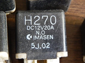 PRZEKAŹNIK MAZDA H270 DC12V20A