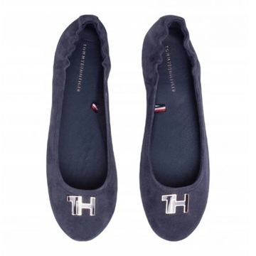 Buty Tommy Hilfiger Th Hardware Balerina r.37