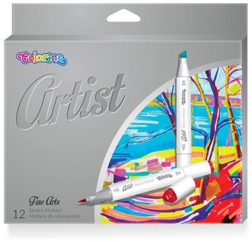 MARKER do Szkicowania Markery do Szkoły MAZAKI dla Dzieci Szybkoschnące