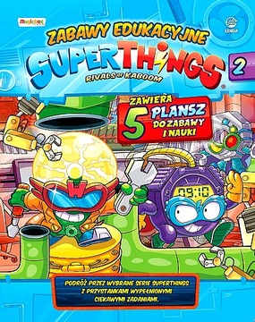 SUPERTHINGS. KSIĄŻKA Z NAKLEJKAMI