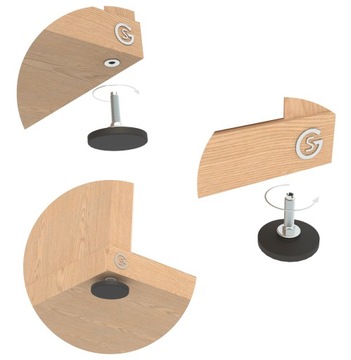 МЕБЕЛЬНАЯ НОЖКА M10 x 56 РЕГУЛИРУЕМАЯ ВИНТОВАЯ НОЖКА МЕБЕЛЬНАЯ НОЖКА-РЕГУЛЯТОР