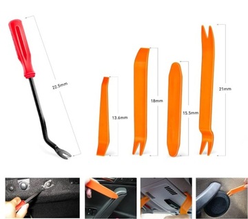 ШПИЛЬКИ, АВТОМОБИЛЬНЫЕ ЗАЖИМЫ, СЪЕМНИКИ ДЛЯ СНЯТИЯ ОБИВКИ, НАБОР 675 шт.