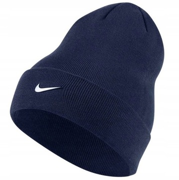 CZAPKA ZIMOWA NIKE UNIWERSALNA BEANIE PREZENT ZIMA GRANATOWA