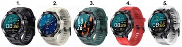 SMARTWATCH MĘSKI GRAVITY GPS 480mAh SPORT +GRAWER