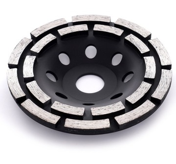 ДИСКИ ДЛЯ ШЛИФОВАНИЯ ПО БЕТОНУ СЕГМЕНТИРОВАННЫЙ ГОРШОК TURBO 125MM 2 x ДИСК