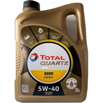TOTAL QUARTZ 9000 Energy 5W40 5L olej silnikowy