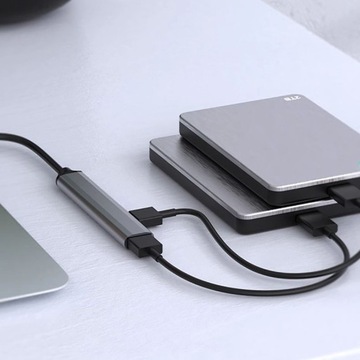 РАЗВЕТВИТЕЛЬ-концентратор USB C 3.0 на 4 USB ACTIVE FAST