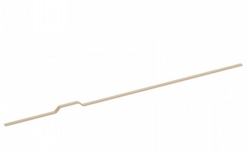 Uchwyt meblowy długi do szafy UA131 L-1056mm złoty