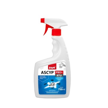 Ascyp PBO RTU + Atomizer 750ml Best-Pest przeciwko kleszczom molom mrówkom