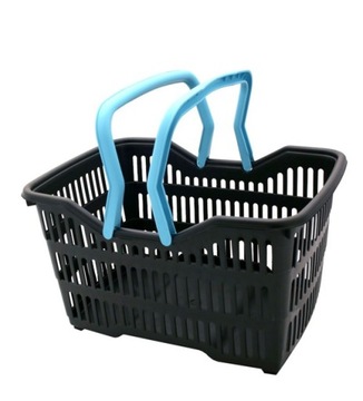 KOSZYK PLASTIKOWY KOSZ 19L NA ZAKUPY 2 UCHWYTY