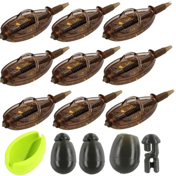 MIKADO ZESTAW DO METODY DOUGLAS QMF 40 GR - 9 SZT + FOREMKA + ŁĄCZNIKI