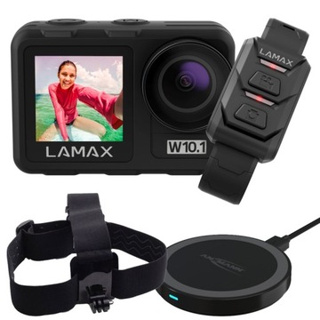 Kamera sportowa LAMAX W10.1 + Mocowanie na głowę