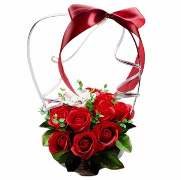 Букет подарочная корзина мыльные розы АРОМАТИЧЕСКИЙ ПОДАРОК ​​ДЛЯ ЖЕНЫ ТОППЕР ПИК