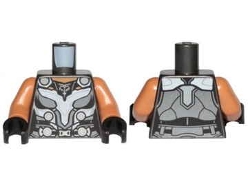 Lego Nowy Tors Pearl Dark Gray Female Armor Valkyrie 973pb4686c01