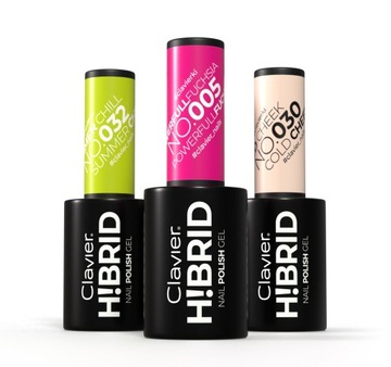 CLAVIER H!IBRID UV ГИБРИДНЫЙ ЛАК 5 МЛ 022