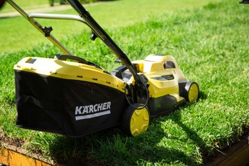 Аккумуляторная газонокосилка Kärcher LMO 18-36